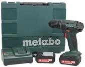 metabo Akku-Bohrschrauber 14,4 V, 2x 2,0 Ah Li-Ion-Akku, mit Koffer (602206540)