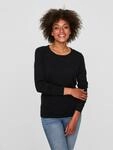 Rundhalspullover VERO MODA "VMCARE STRUCTURE LS O-NECK BLOU NOOS", Damen, Gr. XS,