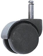 Nowy Styl Stuhlrolle 5 Stuhlrollen Ersatzrollen f&uuml;r weiche B&ouml;den 20x11x50mm