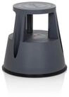 hjh OFFICE Tritthocker TIO-M I Elefantenfu&szlig; Kunststoff H&ouml;he 43.0 cm, Rollhocker