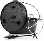 BBQ-Toro Grilltopf Dutch Oven DO9PX, 9,0 L Premium Gusseisen Kochtopf, Gusstopf,