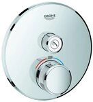 Grohe Unterputzarmatur Grohtherm SmartControl Thermostat mit 1 Absperrventil Design