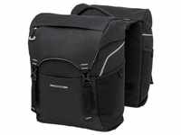 NewLooxs Gepäckträgertasche, Doppelpacktasche Sports Racktime schwarz