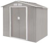 HATTORO Gartenhaus, BxT: 213,00x127,00 cm, Metall-Ger&auml;tehaus, Ger&auml;teschuppen,