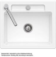 Villeroy & Boch K&uuml;chensp&uuml;le Siluet 60 S Classicline R1 Wei&szlig; alpin (gl&auml;nzend)