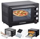 STEINBORG Minibackofen SB-3002, 25 Liter, Umluft, mit Kr&uuml;melblech, 1600 Watt