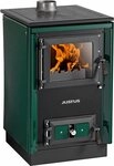 JUSTUS Festbrennstoffherd Rustico-50 2.0, 7 kW, Zeitbrand