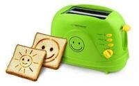 Esperanza 2-in-1-Toaster Esperanza Smiley Green Toaster 2-Scheiben EKT003