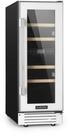 Klarstein Weink&uuml;hlschrank Vinovilla 17 Built-in Duo Quartz Edition, f&uuml;r 17