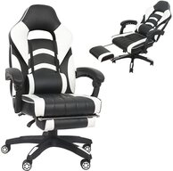 Mucola Schreibtischstuhl Gaming Stuhl B&uuml;rostuhl Kunstleder Drehstuhl...
