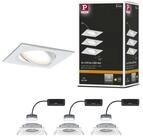 Paulmann LED Wandleuchte LED Einbauleuchte Nova Plus Coin Basisset schwenkbar...