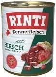Rinti Kennerfleisch Hirsch 800 g - 12 St&uuml;ck, Nassfutter f&uuml;r: Hund