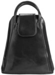 Pik&eacute; Cityrucksack FATA BUONA, echt Leder, Made in Italy