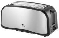 Lentz Toaster Langschlitztoaster Langschlitz-Toastautomat 4 Scheiben, 2 lange