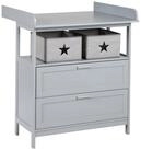 roba&reg; Wickelkommode Hamburg, mit Ansatz, 2 Schubladen & Boxen, Wandbefestigung,