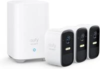 eufy Security &Uuml;berwachungskamera eufyCam 2C (Au&szlig;enbereich, Innenbereich, 3-tlg.,