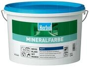 Herbol Fassadenfarbe Mineralfarbe Matt - 12.5 Ltr (Weiss)