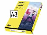 INAPA Schutzfolie Multifunktionspapier tecno® colors - A3, 80 g/qm, gelb, 500...