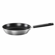 Fiskars Bratpfanne Hard Face Steel &Oslash; 26 cm, Edelstahl