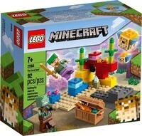 LEGO&reg; LEGO&reg; Minecraft&trade; 21164 Das Korallenriff Konstruktionsspielsteine, (92...