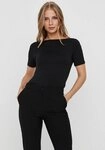 Vero Moda Kurzarmshirt VMPANDA MODAL S/S TOP NOOS