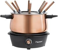 bestron Elektro-Fondue AFD850, 8 Fonduegabeln, 1,5 l, mit Thermostat