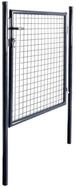 vidaXL Gartentor, Mesh-Gartentor Verzinkter Stahl 85,5x100 cm Grau