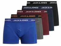 Jack & Jones Boxershorts Set 5er Pack Trunks Boxershorts Stretch Unterhose...