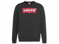 Levi's® Sweatshirt mit Batwing-Logo-Print, schwarz