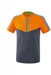 Erima T-Shirt Squad orange/grau Herren