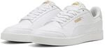 Sneaker PUMA "SHUFFLE", Herren, Gr. 38, wei&szlig; (puma wei&szlig;, puma wei&szlig;, puma team