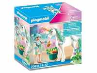 Playmobil® Spielbausteine 70655 Einhorn mit Fütter-Fee