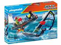Playmobil® Konstruktionsspielsteine City Action Seenot: Polarsegler-Rettung