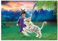 Playmobil&reg; 70382 Asiak&auml;mpferin mit Tiger Konstruktions-Spielset