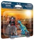 Playmobil&reg; 70693 Dinosaurier Spielset Velociraptor gegen Forscher Figurenset