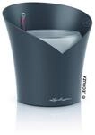 Lechuza&reg; &Uuml;bertopf Lechuza Pflanzgef&auml;&szlig; Orchidea schiefergrau