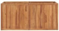 vidaXL Hochbeet, Garten-Hochbeet 150 x 50 x 70 cm Massivholz Teak