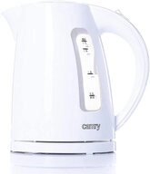 Camry Wasserkocher CR 1255w, 1.7 l, 2200 W, Kunststoff, wei&szlig;