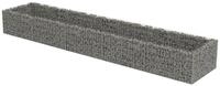 vidaXL Hochbeet, Gabionen-Hochbeet Verzinkter Stahl 450&times;90&times;50 cm