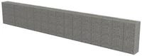 vidaXL Gabionenzaun, Gabionenwand mit Abdeckung Verzinkter Stahl 900&times;50&times;150 cm