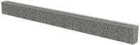 vidaXL Gartenzaun Gabionenwand mit Abdeckung Verzinkter Stahl 600&times;30&times;50 cm, (1-St)