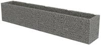vidaXL Hochbeet, Gabionen-Hochbeet Verzinkter Stahl 540&times;90&times;100 cm