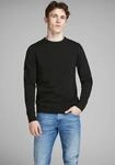 Rundhalspullover JACK & JONES "JJEBASIC KNIT CREW NECK NOOS", Herren, Gr. M,...
