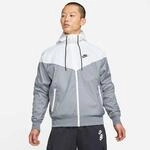 Windbreaker NIKE SPORTSWEAR "M NK WVN LND WR HD JKT", Herren, Gr. XL, smoke...