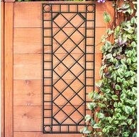 Harms Import Rankgitter, Au&szlig;en Wand Dekor Gitter Garten Dekoration Terrasse