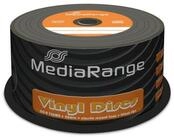 Mediarange CD-Rohling 50 CD-R vinyl black dye 80Min 700MB 52x Spindel