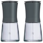 WMF Gew&uuml;rzm&uuml;hle Trend Gew&uuml;rzm&uuml;hlen-Set, 2-teilig, grau, (2 St&uuml;ck), Unbef&uuml;llt,