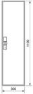 Hager Akku-Hochdruckreiniger Hager Z&auml;hlerschrank,universZ 1100x300x205,IP44 ZB31S