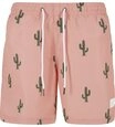 URBAN CLASSICS Badeshorts Urban Classics Herren Pattern&nbsp;Swim Shorts