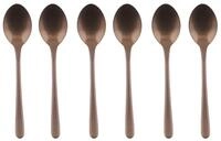 sambonet Besteck-Set Taste Vintage Edelst./PVD Kupfer Set 6 Mokkal&ouml;ffel, Edelstahl